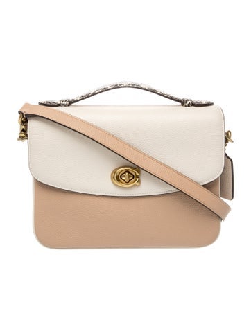 Leather Top Handle Bag