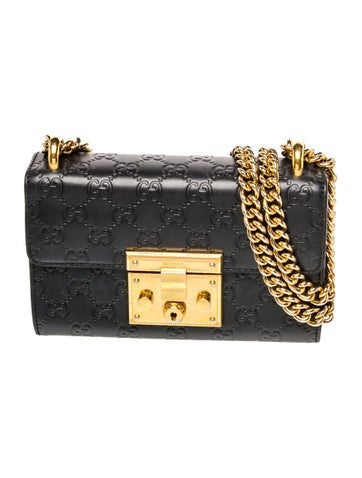 GG Embossed Padlock Small