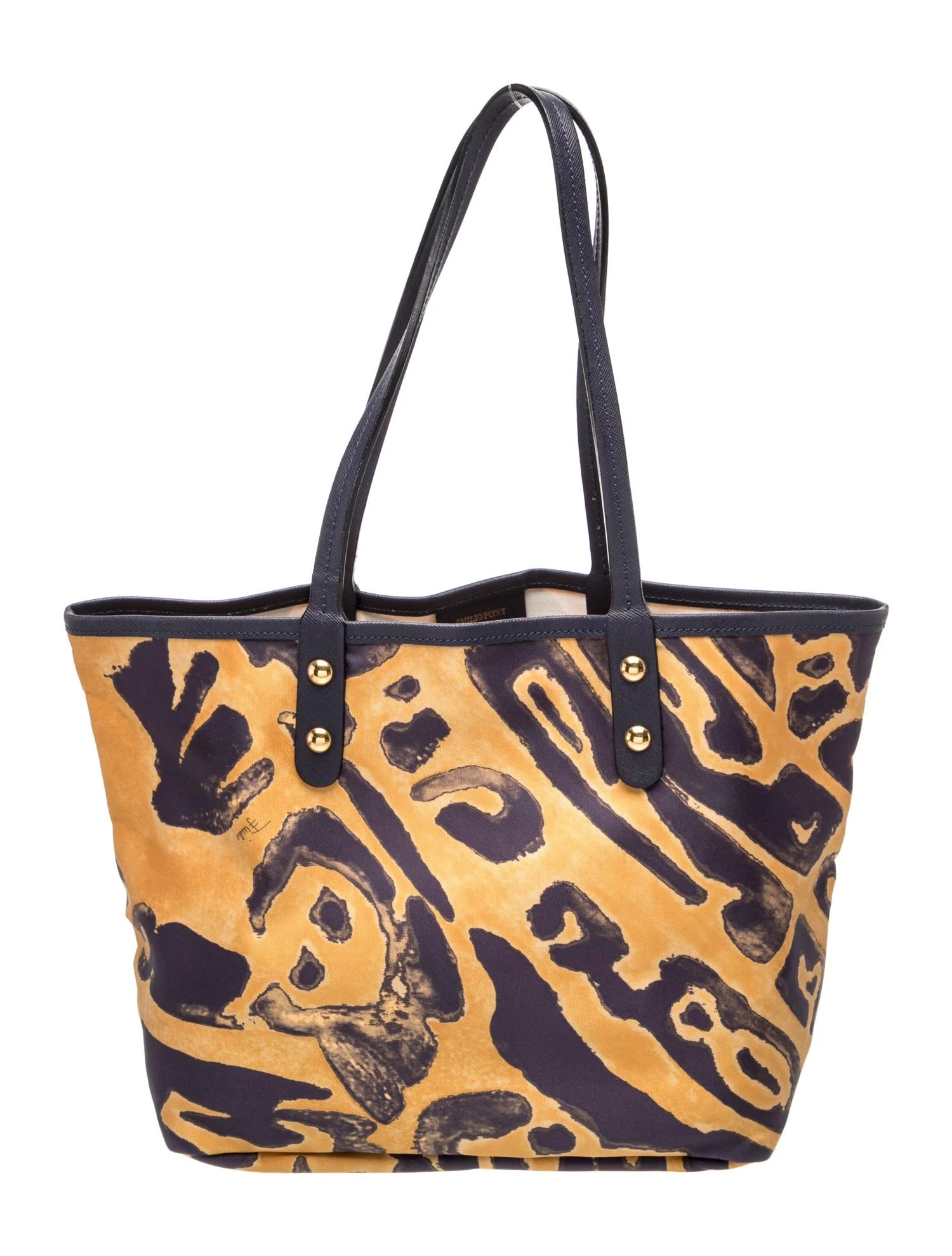 Emilio Pucci Leather Shoulder Bag