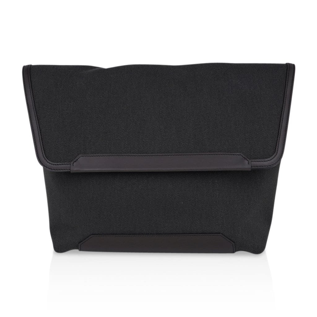 Hermes Hermes Alleretour Messenger Bag 34 H Canvas Sombrero Leather