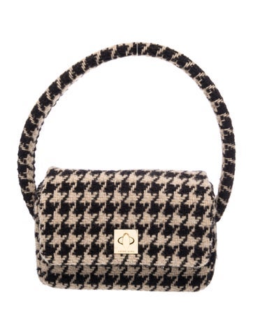 Tweed Top Handle Bag