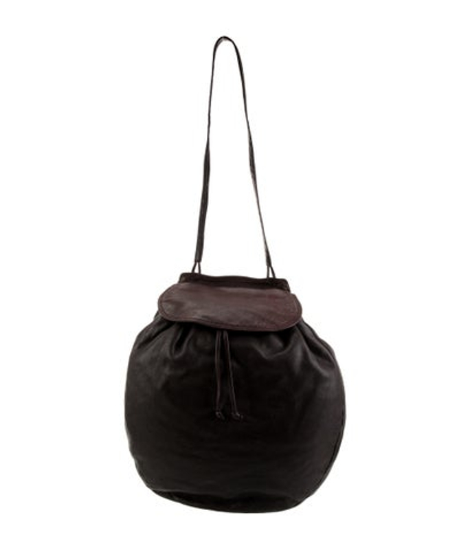 Bottega Veneta Veneta Leather Shoulder Bag Vintage