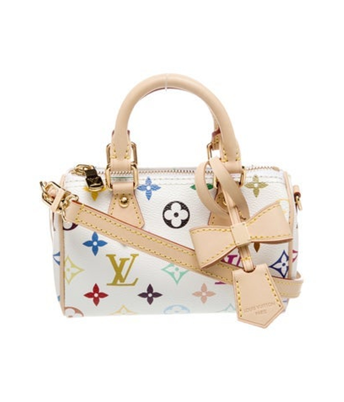 Louis Vuitton Vuitton Multicolore Monogram Speedy Nano 2025 W Tags