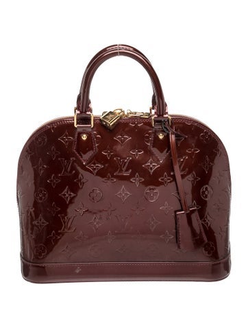 Louis Vuitton Monogram Vernis Alma PM