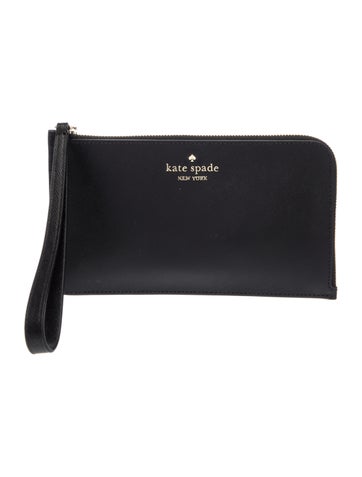 Saffiano Leather Clutch