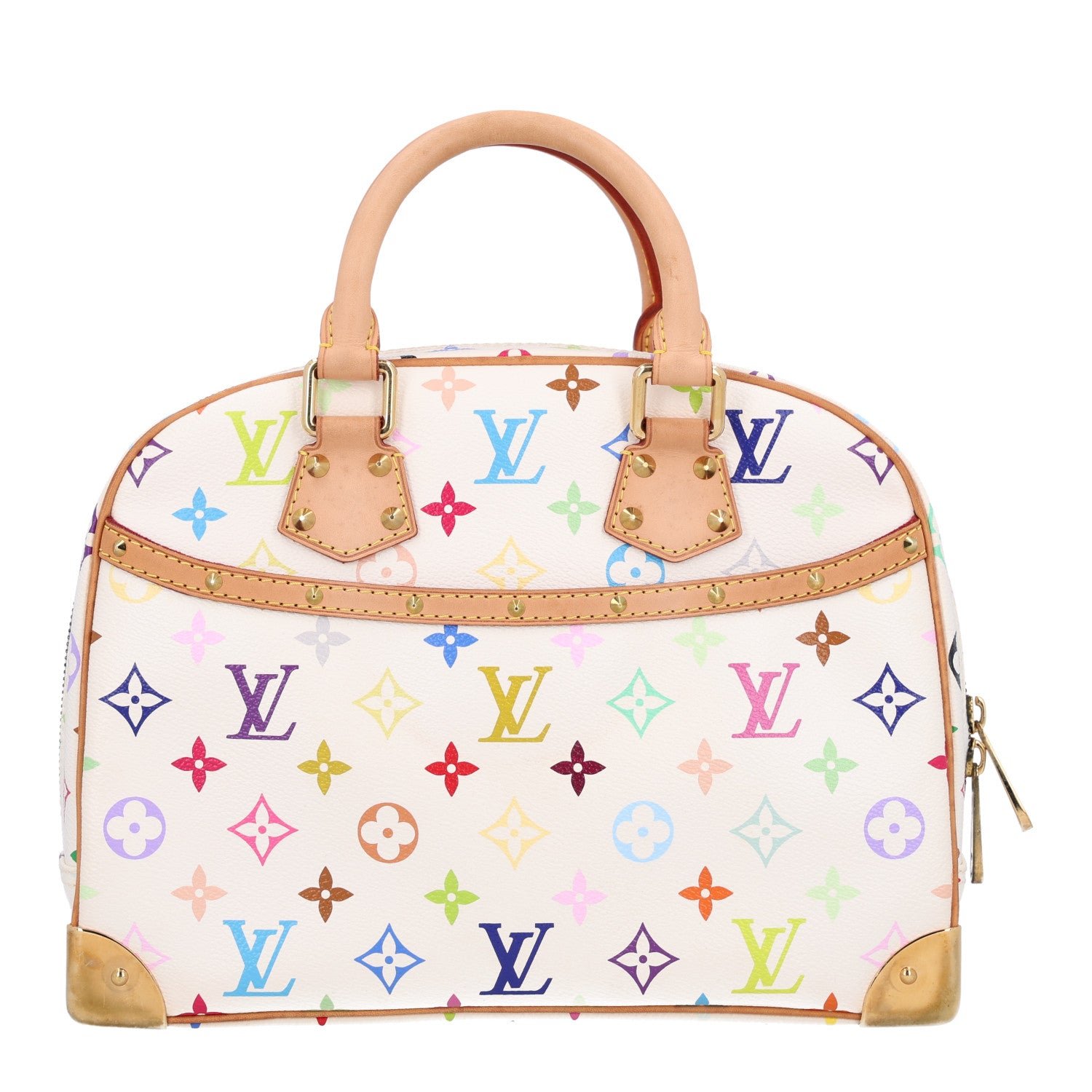 Louis Vuitton Monogram Multicolor Trouville White