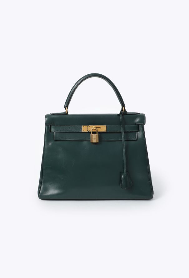 Hermes Exceptional '70s Kelly Box Retourné 28