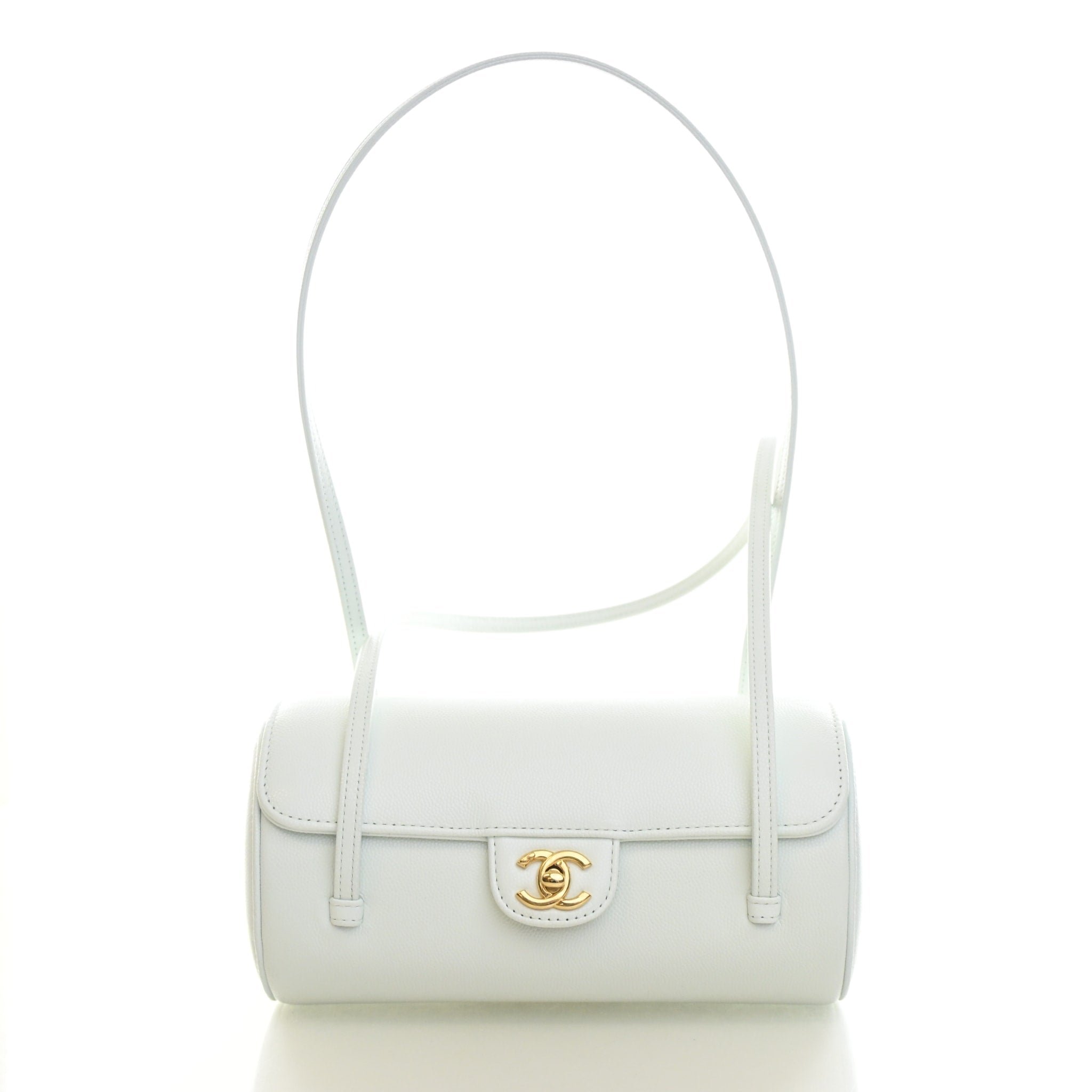 Chanel Mini Caviar Preppy Coco Bowling Bag