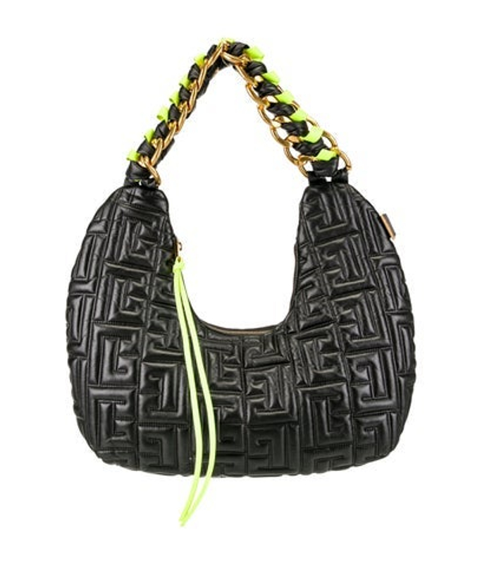Balmain Quilted Hobo