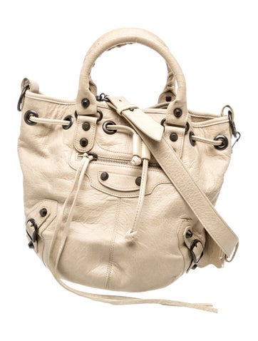 Leather Pompon Mini