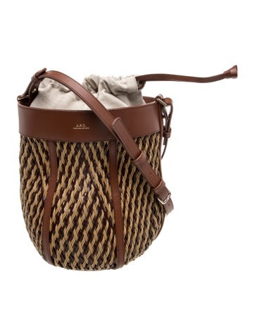 Leather Bucket Bag