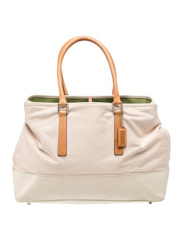 Canvas Top Handle Bag