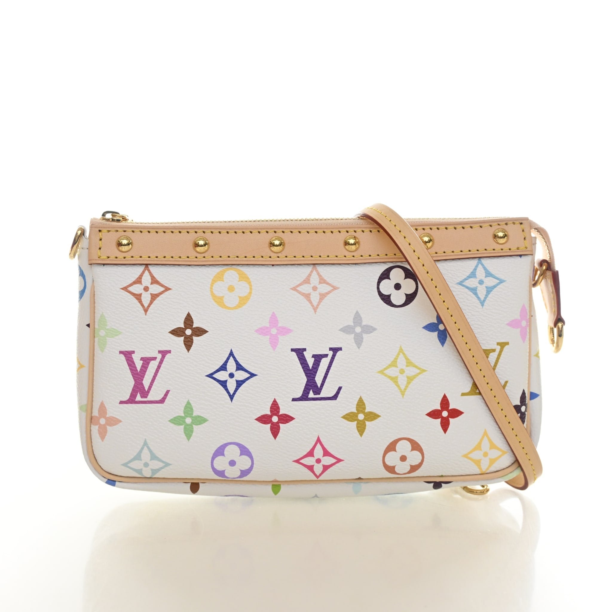 Louis Vuitton x Takashi Murakami Monogram Multicolor Pochette Accessoires