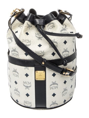 MCM Visetos Bucket Bag