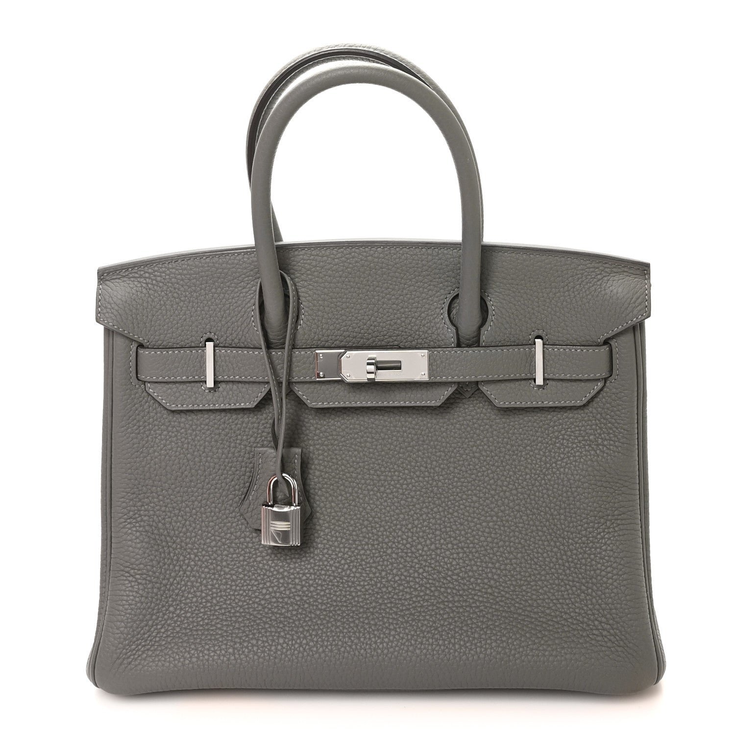 Hermes Togo Birkin 30 Gris Meyer