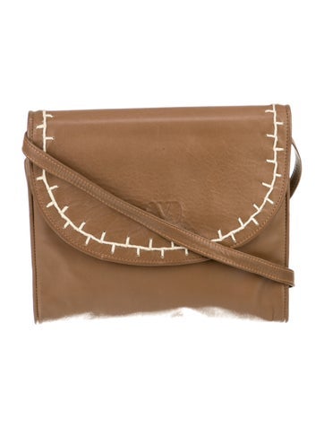 Valentino Leather Shoulder Bag Vintage