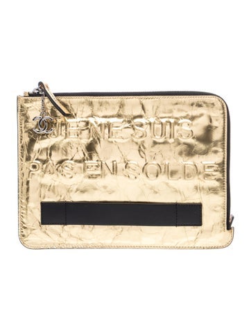 Je Ne Suis Pas En Solde Clutch