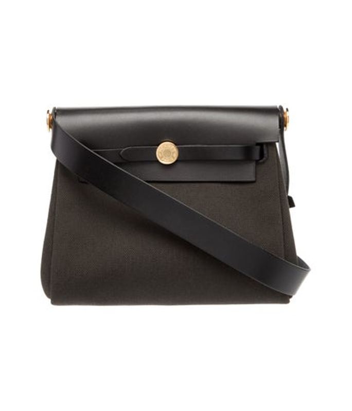 Hermes 2024 Toile Mini Herbag Zip 20 W Tags