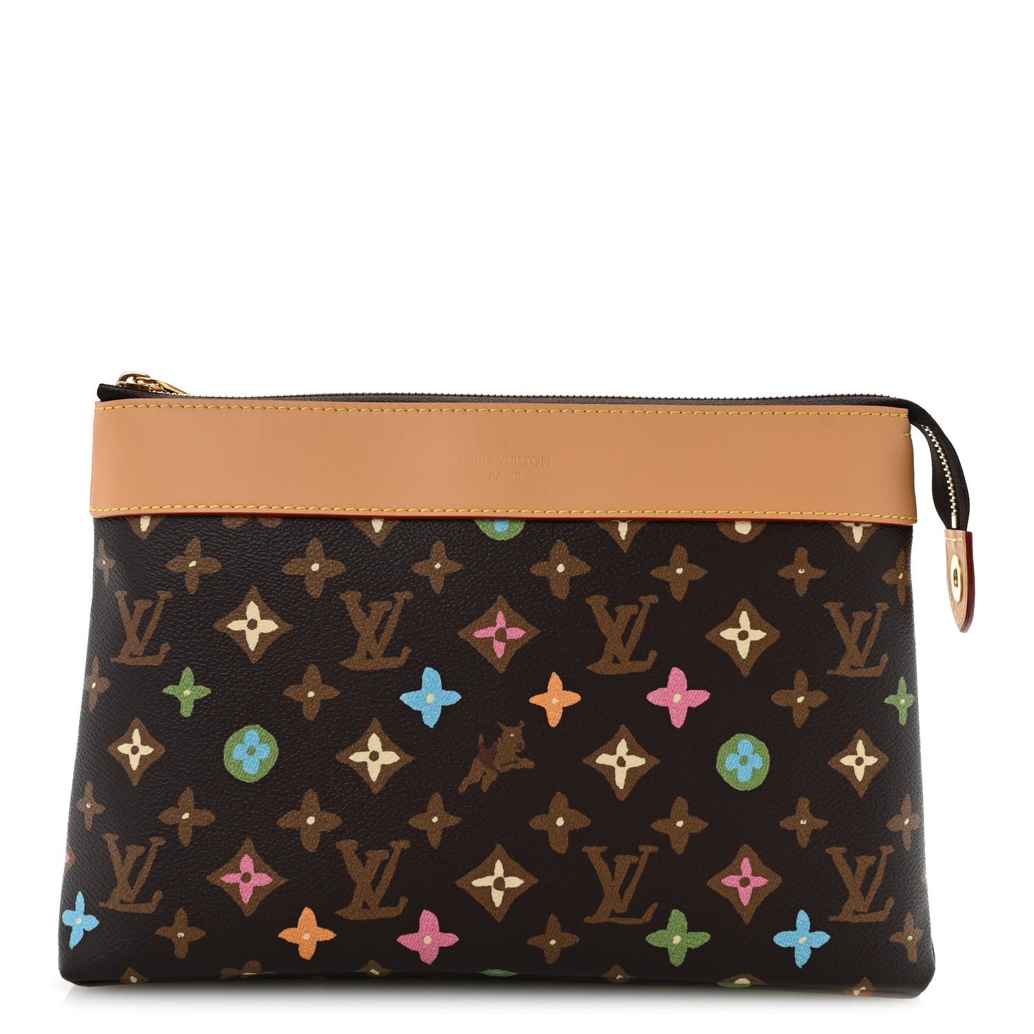 Louis Vuitton X TYLER THE CREATOR Monogram Craggy Pochette Voyage Souple Chocolate