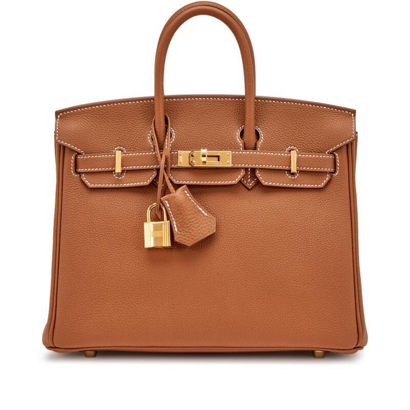 Hermes Gold Togo Birkin 25 Gold Hardware, 2025