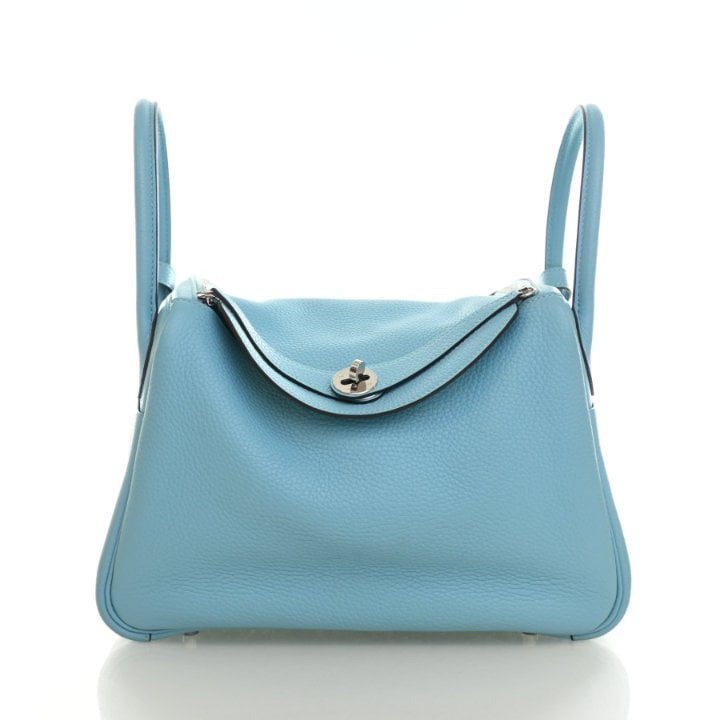 Hermes Bleu Atoll Clemence Lindy 30