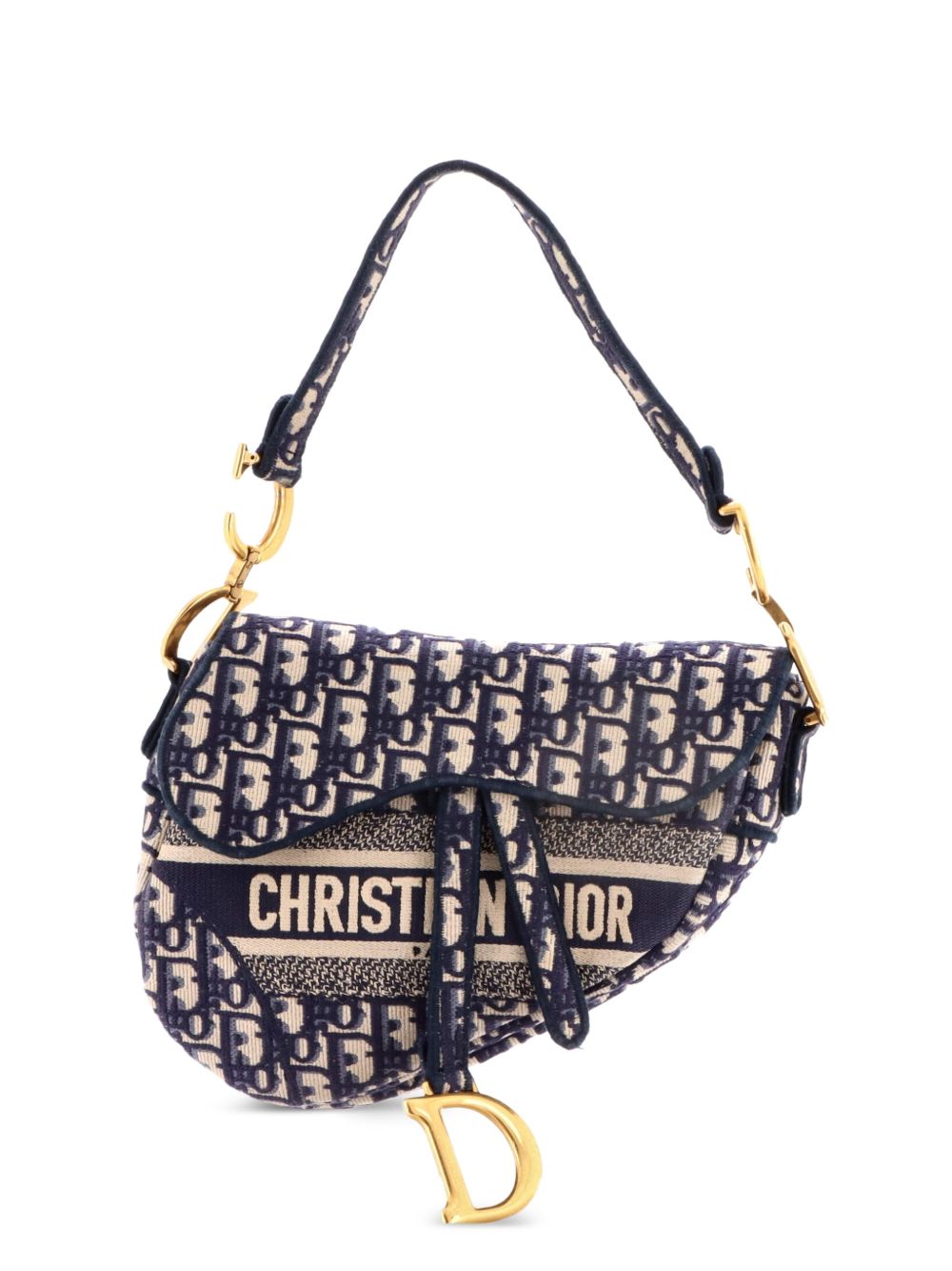 Saddle Handbag Oblique Canvas Medium shoulder bag