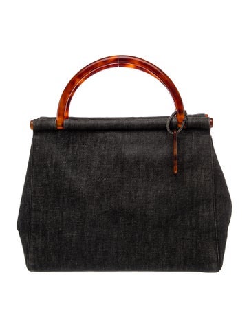 Denim Frame Bag