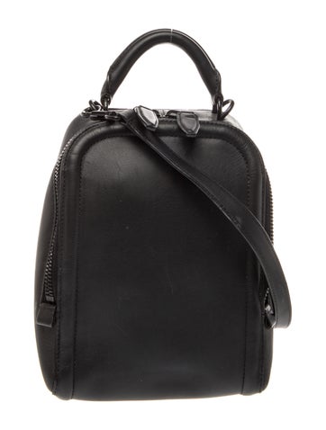 Leather Top Handle Bag