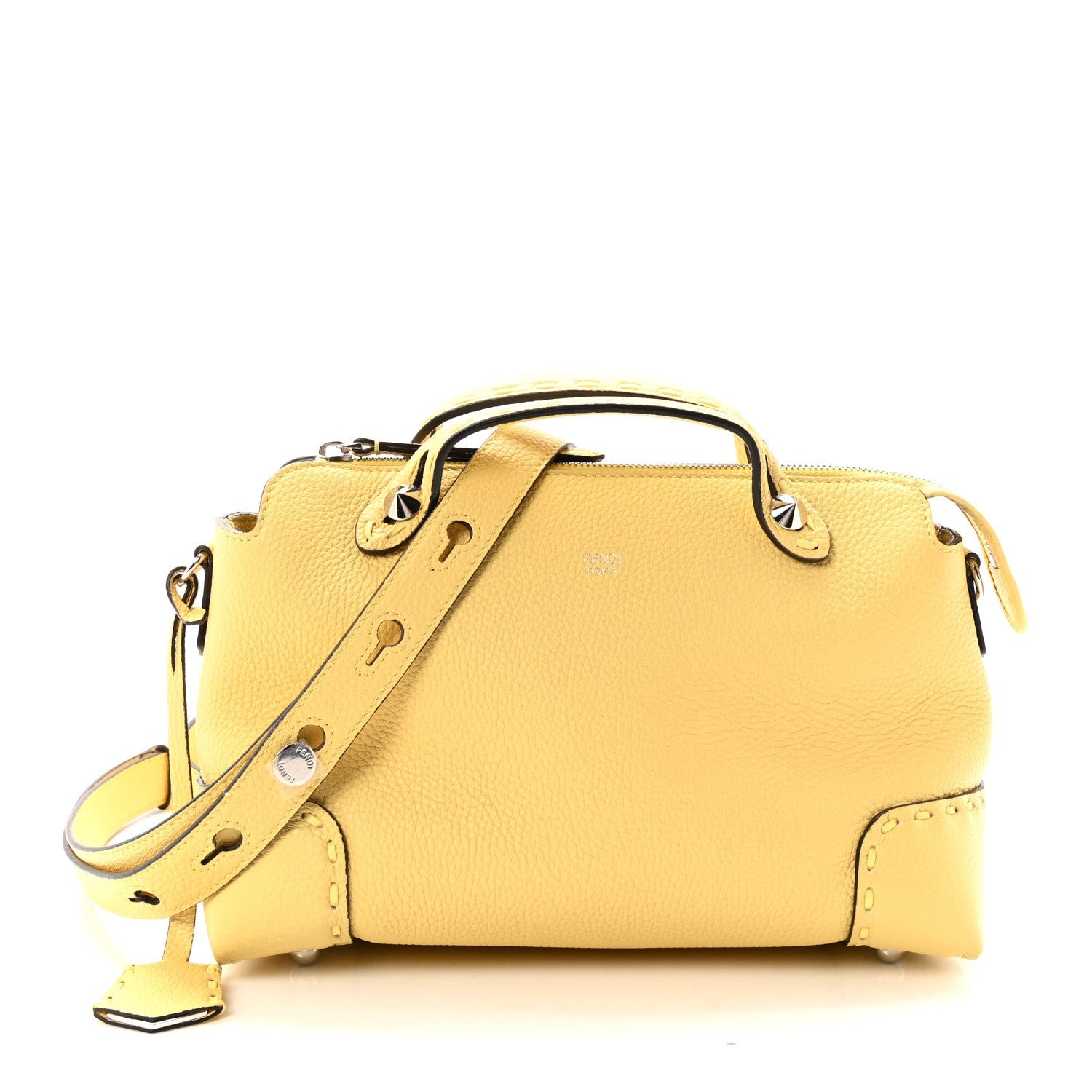 Fendi Cuoio Romano Sellerissima Medium By The Way Boston Bag Sorbetto