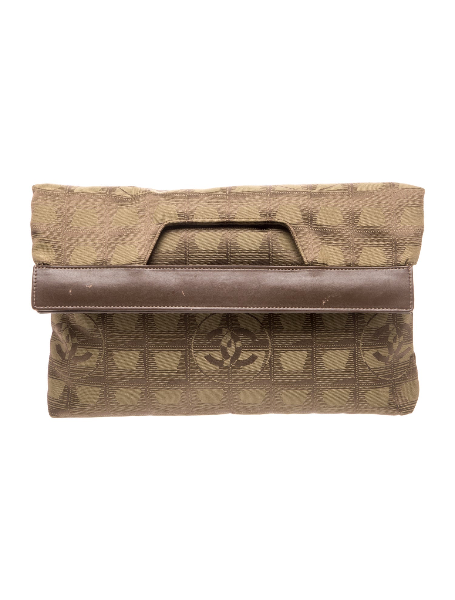 Chanel Travel Ligne Foldover Clutch