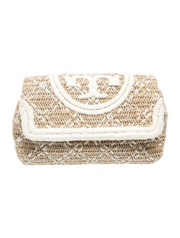 Raffia Clutch