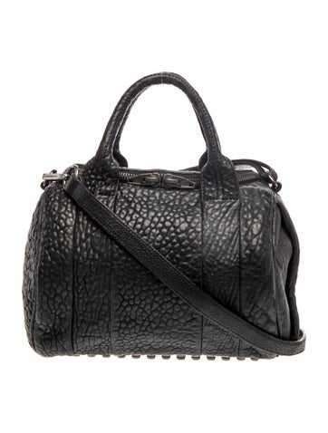 Leather Top Handle Bag