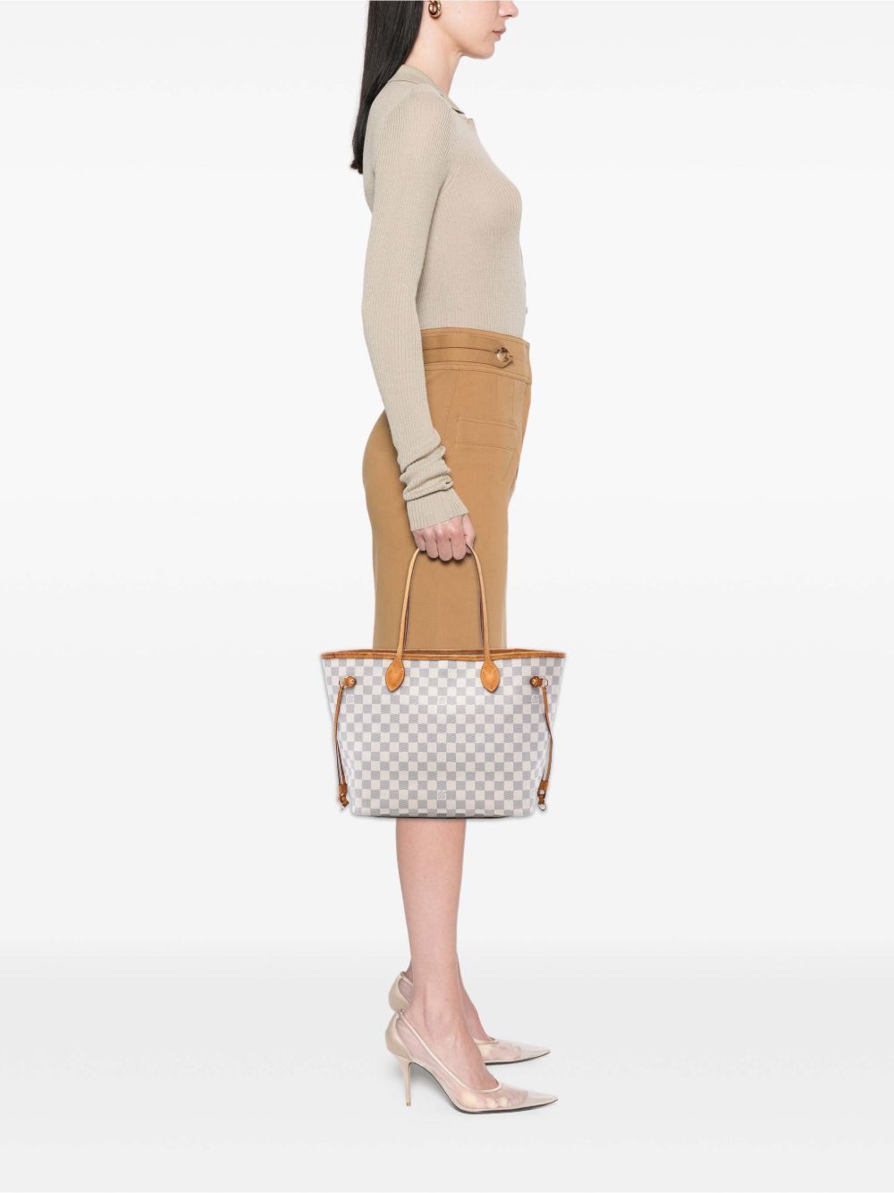 Louis Vuitton 2014 Damier Azur Neverfull MM tote bag