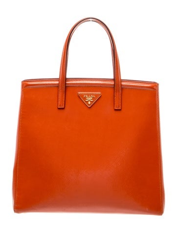 Saffiano Lux Leather Tote