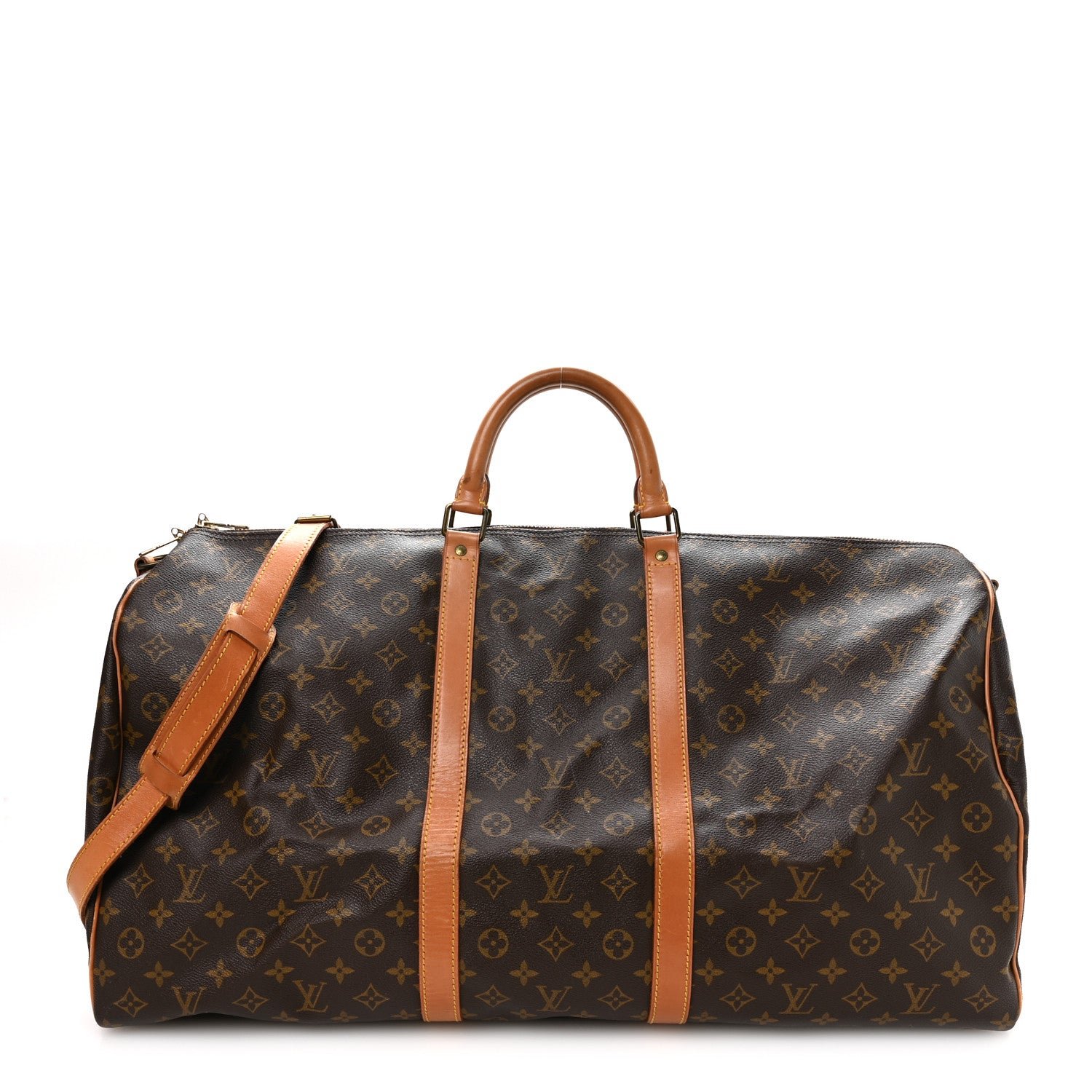 Louis Vuitton Louis Vuitton Monogram Keepall Bandouliere 60