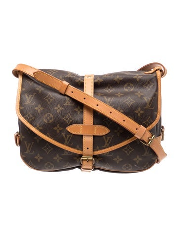 Louis Vuitton LV Monogram Saumur 30