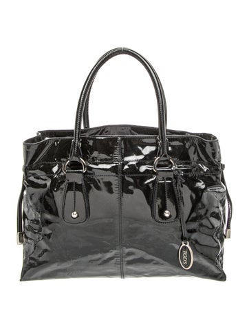 Embossed Leather Tote