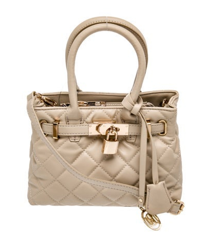 Badgley Mischka Mischka Leather Top Handle Bag W Tags