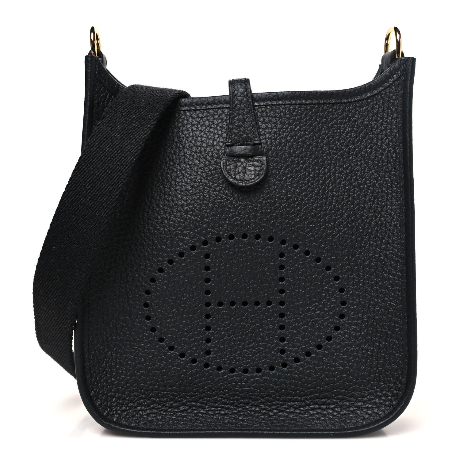 Hermes Taurillon Clemence Evelyne TPM Black