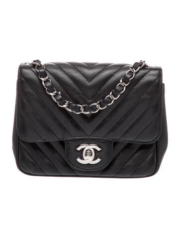 Chanel Classic Chevron Mini Square Flap Bag