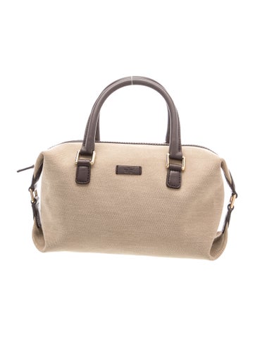 Canvas Top Handle Bag