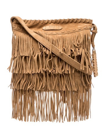 Suede Crossbody Bag