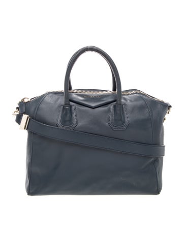 Leather Antigona bag Medium