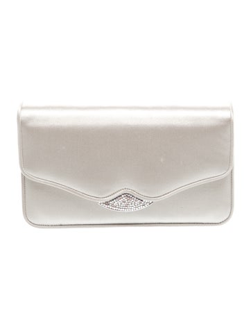 Judith Leiber Satin Clutch