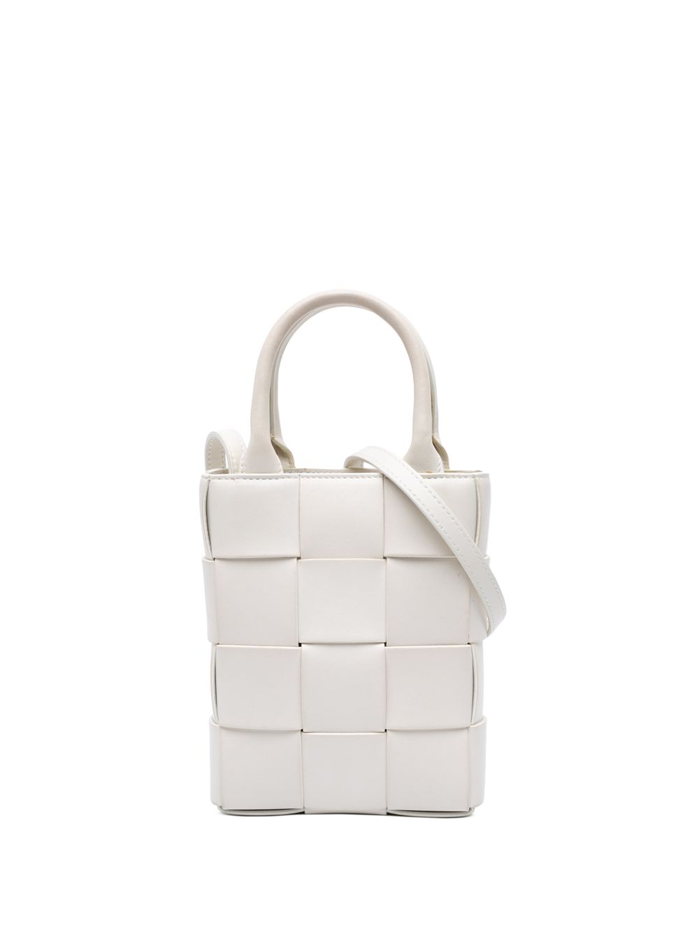2012-2026 Mini Maxi Intrecciato Nappa North South Casette Tote satchel