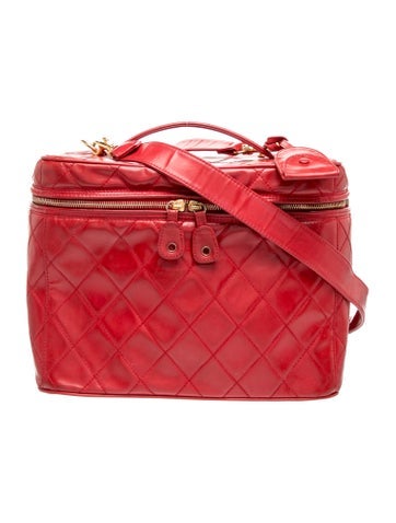 Large Quilted Vanity Case