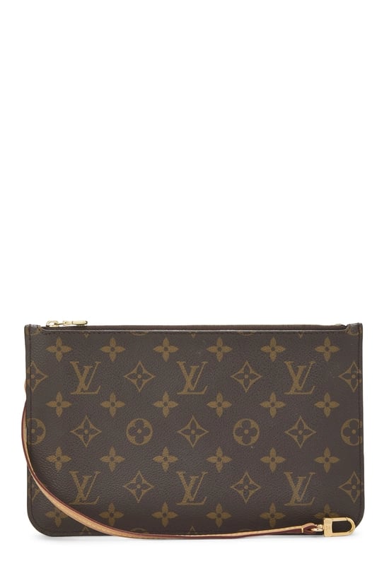Monogram Canvas Neverfull Pouch MM NM