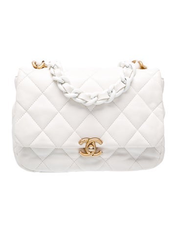 Small Candy Chain Flap Bag