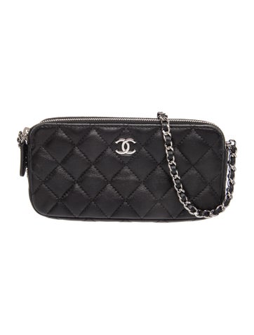 Double Zip Clutch