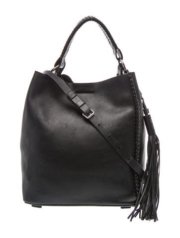 Leather Bucket Bag